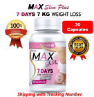 MAX Slim Plus 7 dni 7 kg Skoncentrowana formuła Kontrola wagi 30 kapsułek