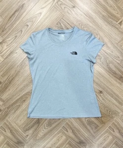 The North Face Flashdry Pullover Round Neck Light Grey T Shirt Women’s M - Picture 1 of 6