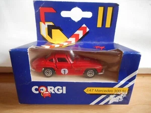 Corgi Mercedes 300 Sl in Red in Box - Picture 1 of 1