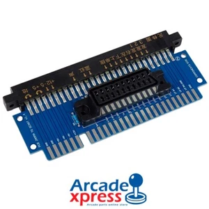 Jamma to Scart TV Adapter Euroconnector RGB CGA 15Khz for Arcade Cabinet Machine - Imagen 1 de 6