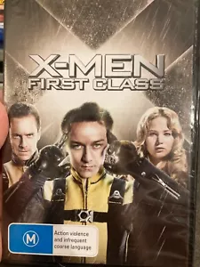 X-Men First Class NEW/sealed region 4 DVD (2011 superhero action adventure movie - Picture 1 of 2