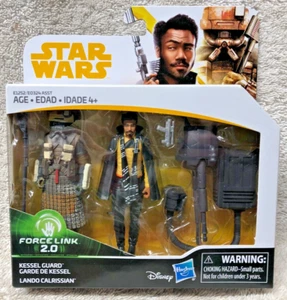 Figura KESSEL GUARD & LANDO CALRISSIAN Solo A Star Wars Story Force Link 2.0 NUEVO - Imagen 1 de 2