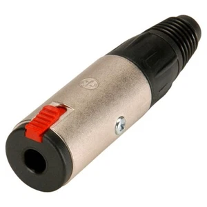 Neutrik NJ3FC6 1/4" In-Line Locking Jack - Picture 1 of 2