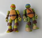 Figurine TMNT Teenage Mutant Ninja Turtles Michael et Leonardo 2014
