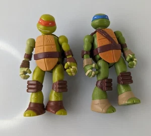 Figura TMNT 2014 Teenage Mutant Ninja Turtles Michael y Leonardo - Imagen 1 de 7