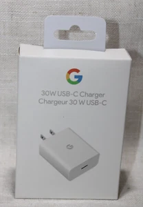 đ„Google 30W USB-C Charger Clearly GA03501-US White New/Sealedđ„ - Photo 1 sur 4