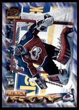 1997-98 Pacific Invincible NHL Regime Patrick Roy Colorado Avalanche #56