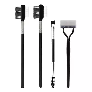 Eyebrow Brush Eyelash Separator Brow Comb Lash Brushes Professional Eye Makeup - Picture 1 of 14