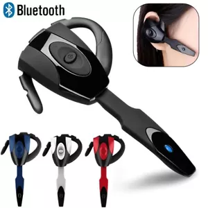 Trucker Bluetooth Headset Wireless Dual Mic Noise Cancelling Earpiece Earbuds - Picture 1 of 16