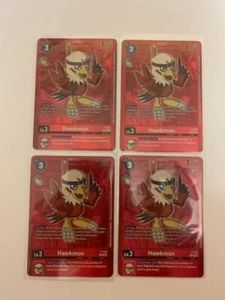 DIGIMON TCG 4X single card HAWKMON P-119 AB03 AB-03 Adventure Box - ENG ENGLISH - Imagen 1 de 1