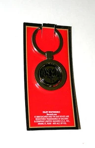 Schlüsselanhänger Bacardi Rum Fledermausgerät FOB Werbung Promo Neu Neu aus altem Lagerbestand 2009 - Bild 1 von 2