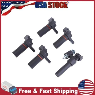 5Pcs Camshaft & Crankshaft Position Sensors For Ford Mustang V6 3.7L 2011-16 US Foto 1 de 4