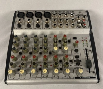 Behringer Eurorack UB1202 Ultra Low-Noise Design 12-Input 2-Bus Mic/Line Mixer - Image 1 of 4