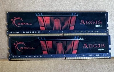 G.SKILL Aegis 16GB (2 x 8GB) 288-Pin PC RAM DDR4 3200 (PC4 25600) Intel XMP 2.0 - Image 1 of 3