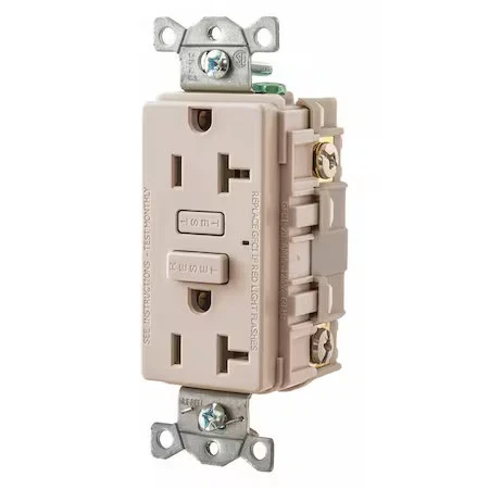 Receptáculo Bryant Gf20la Gfci, autoevaluación, 2 postes Foto 1 de 1