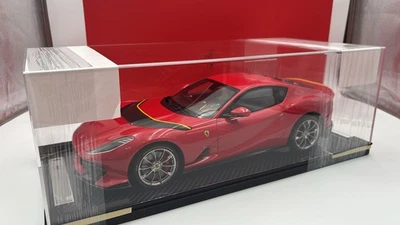  BBR1215B2 BBR Ferrari 812 Competizione Rosso Corsa 322 2021 1/12 - Immagine 1 di 4