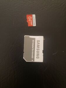 SAMSUNG EVO Plus Micro SD Card SDHC CLASS10 Card & Adapter 64GB
