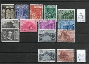 VATICANO @ 1949 Mi. 149-160 incl. Tipo C MNH € 250,00 @ IVA.72 - Imagen 1 de 1