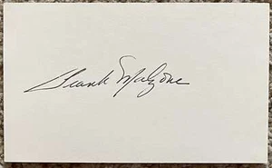 Frank Malzone signed card - Red Sox Angels debut 1955 - Picture 1 of 1