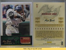 2013 Panini America's Pastime Green /10 Robinson Cano #17