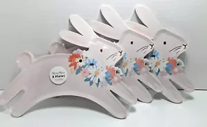 Meri Meri Osterhase Pappteller 9"x12" Pastell Party Frühling Dekor 3 Sets von 8 - Bild 1 von 6