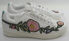 Cape Robbin Lace Up Round Toe Flower Embroidery  Sneakers  Women   9 ***