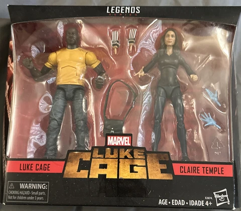 Marvel Legends - Luke Cage 2 Pack Netflix - Luke Cage & Claire Temple Cover
