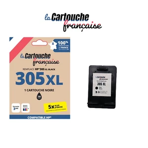 Cartouche Compatible HP 305XL Noir - Photo 1/4