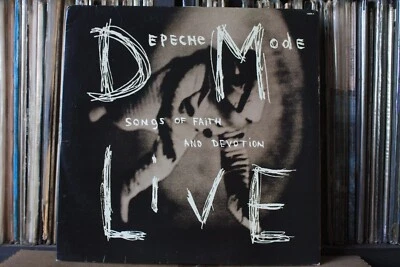 DEPECHE MODE SONGS OF FAITH AND DEVOTION LIVE DM LIVE ORIGINAL 1993 LP VINYL - Image 1 of 4