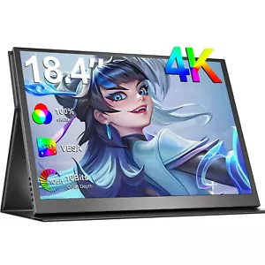 18,4 Zoll 4K Gaming Tragbarer Monitor 3840 * 2160 PC Bildschirm mit VESA Display - Bild 1 von 10