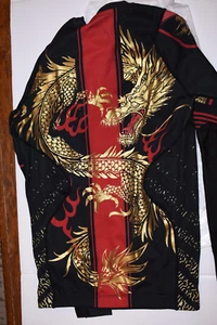 Venum x TEKKEN 8 - Marshall Law Rashguard - Black/Red/Gold SIZE SMALL - Picture 1 of 4