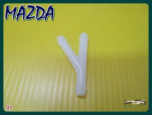 With for Mazda For All Model Windshield Washer 2ways Connector (White) - Imagen 1 de 5