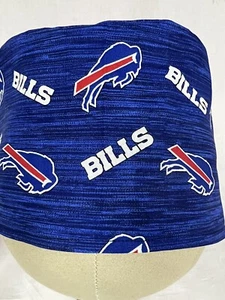 Men/Women Surgical Scrub Cap Lined Buffalo Very Cool 100% Cotton - Picture 1 of 3