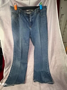 Vintage Route 66 Boot Cut Jeans RN42000 100% Baumwolle Größe W38 L30 - Bild 1 von 5