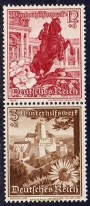 EBS Germany 1938 Winter Relief - Austrian Views - se-tenant - Michel S249 MH* - Picture 1 of 1