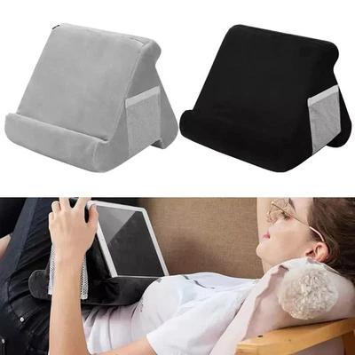 Pillow Lap Stand Soft Phone Cushion Laptop For Tablet IPad Holder Multi-Angle - Image 1 of 4
