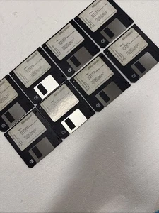 MS Windows 3.11 on 3.5" 1.44MB Floppy Disk install - Workgroups 8 Disks Untested - Picture 1 of 11