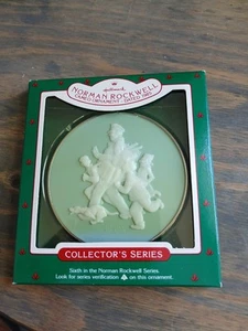 Norman Rockwell Collectors series Jolly Postman 1985 Ornament~#6 In Series - Picture 1 of 5