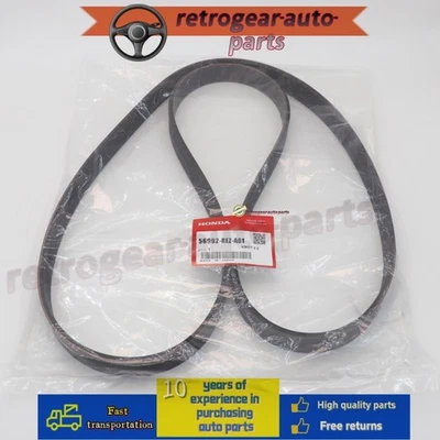 Correia de transmissão Serpentine OEM para 2010-2011 Honda CR-V 2.4L 56992-REZ-A01 - Imagem 1 de 4