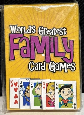 Vintage 2002 WORLDS GREATEST FAMILY CARD GAMES New - Image 1 of 4