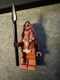 Lego&reg; Wookiee Warrior Minifigure Star Wars Wookiee Attack 7258,7260 SW0132