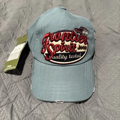 Gorra de béisbol Jeep Frontier Spirit 41 bordada envejecida con tirantes Foto 1 de 4
