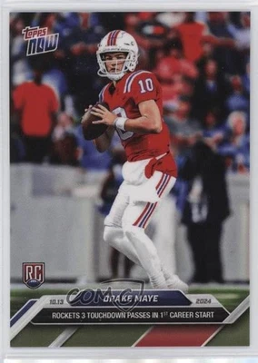 RC Rookie 2024 Topps Now/11005 Drake Maye #10 Foto 1 de 2