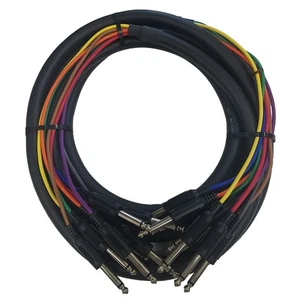 Cable Up CU/SU204 13' 1/4" TS Macho a Mismo Audio Serpiente (8 Canales) - Imagen 1 de 1