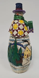 Figurina Jim Shore Heartwood Creek WINTER’S MISLIEF 112251 anno 2003 - Foto 1 di 7