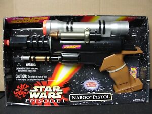 Star Wars Episode 1 Naboo Pistol Super Soaker Air Pressure Water Gun