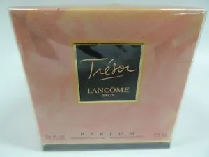 Tresor Lancome PURE PARFUM 1/4 oz Spray Vintage 1990s FIRST FORMULA NIB - Picture 1 of 2