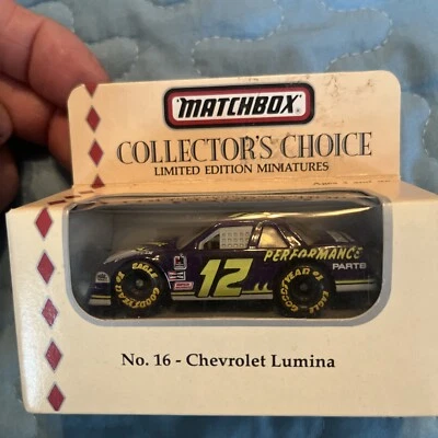 chevy lumina race car MATCHBOX limited 1 of 10,000 collector CHOICE - Image 1 of 4