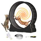 Homegroove Cat Exercise Wheel for Indoor Cat, 39.3" Large Cat Running Wheel