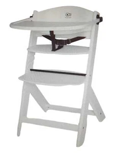 Kinderkraft Kinderhochstuhl aus Holz ENOCK 3 in 1 Niedriger Stuhl Babystuhl - Bild 1 von 2